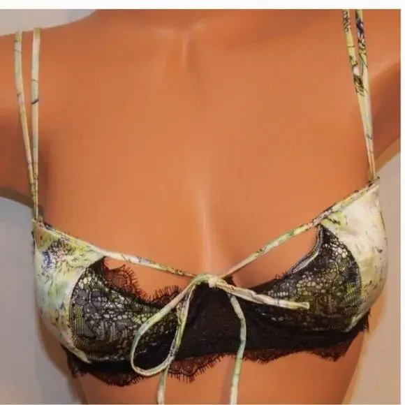 Victoria's Secret Designer Collection Very Sexy Island Silk Demi Bra